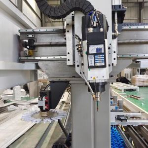 4 Axis CNC Aluminum Machines 7000mm Tapping Drilling Machine