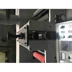 7color 320 two units(4+3) Label flexo fabric printer machine self-adhesive