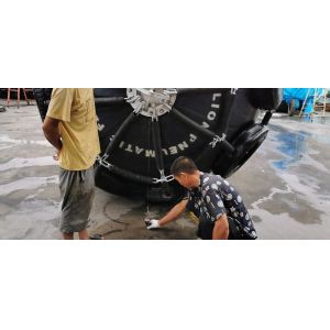 Boat Pneumatic Rubber Fenders With Tyre And Chain