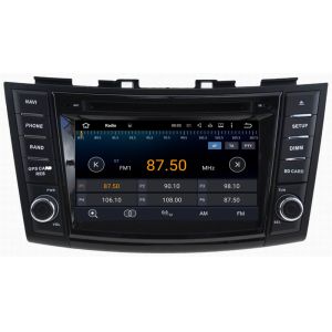 Ouchuangbo car dvd stereo android 7.1 for Suzuki swift with GPS navigation
