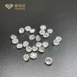 Buy cheap 1.5ct 2.0ct 2.5ct HPHT Lab Grown Diamonds Uncut 3 Carat Synthetic Diamond from wholesalers