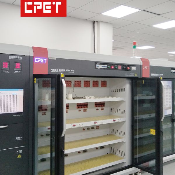 Quality 512-bit Portable Power Bank Aging Test Equipment with 30W/CH Capacity and 8 Floors Double-sided Operation wholesale