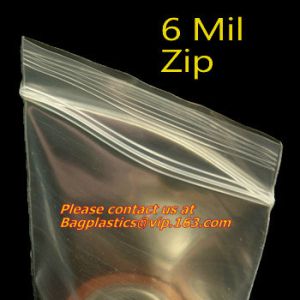 resealable, reclosable trasnparent freezer plastic k bag, Reclosable Grip Zip