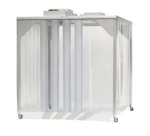 Cheap ISO 5 Clean Booth with HEPA FFU System | Modular &amp; Mobile Design for Labs/Electronics for sale