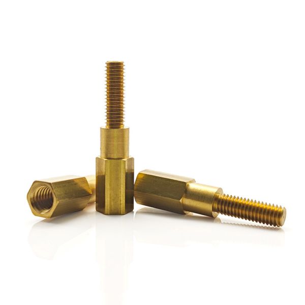 Copper Threaded Hex Standoff Spacer with 1mm Length and ISO9001:2015 Certificati