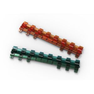 OEM / ODM ： Cold Runner Injection Molding & Transparent Smart Glasses Case Shaft