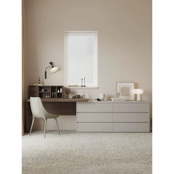 Quality Cozy Bedroom Makeup Vanity Slimline Dressing Table With Mirror wholesale