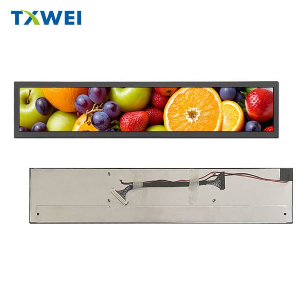 Customized 19 inch 1920*320 bar screen LCD display module with long bar screen