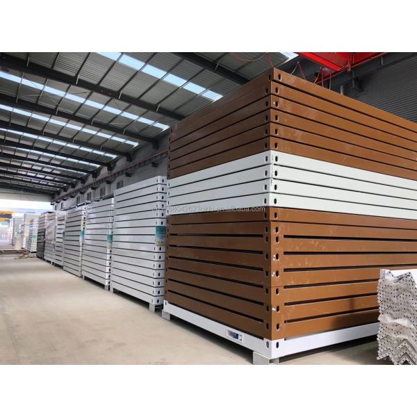 Galvanized Steel Square Tubes Main Structure Prefabricated Tiny Room Container House for Construction Site Warehouse Family
