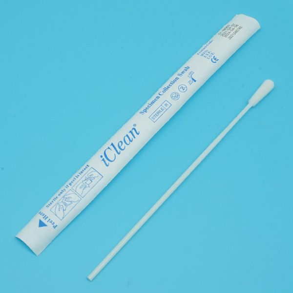 Nasopharyngeal Sterile Flocked Surface Sampling Swab Nylon Flocking Stick Nasal