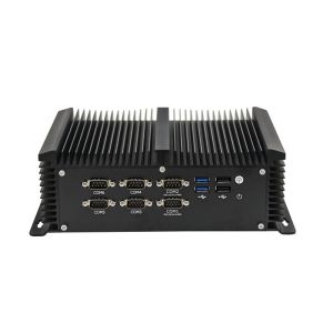 Windows/Linux Compatible Industrial Mini PC with DDR4 Ram and Dual Gigabit LAN