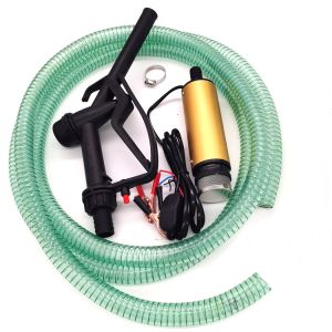 China 51mm 12v / 24vdc Diesel Engine Transfer Pump Fuel Gun Combination Set on sale