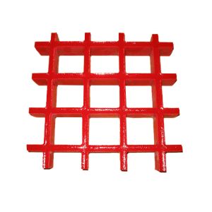 Poultry Farming FRP Molded Grey Fiberglass Grating Panels