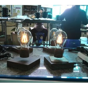 magnetic floating levitate flying led bulb lamp