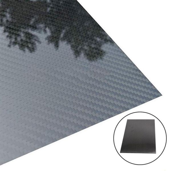 Quality Heat Resistant 100% 3K Glossy Surface Carbon Fiber Plate - Aerospace Grade wholesale