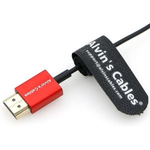 Alvin's Cables 8K HDMI 2.1 Cable 48Gbps High Speed Ultra Thin HDMI Cable For