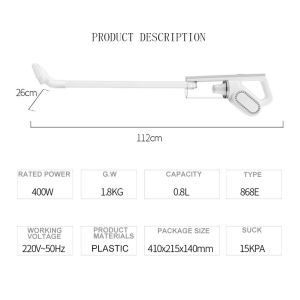 400W Cyclone Portable Handy Vacuum Cleaner for Fast and Effective Cleaning