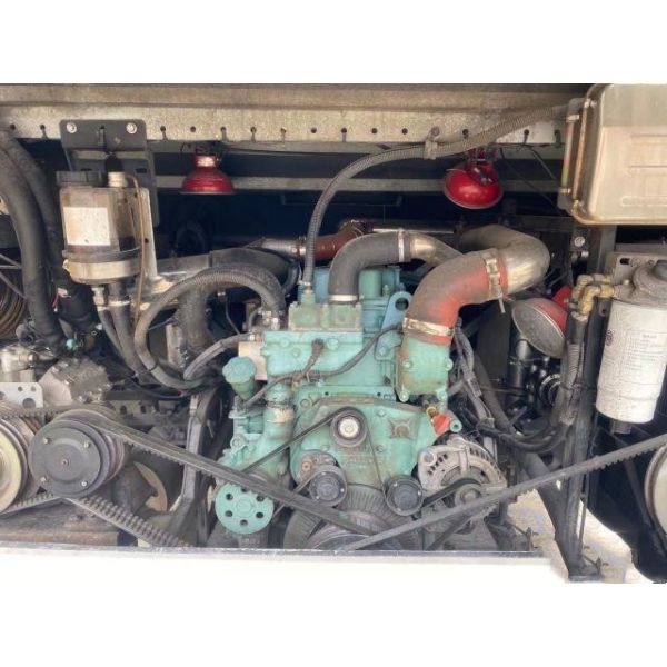 Used Kinglong Bus 53 Seats Double Doors Used Coach Bus XMQ6129 Left Steering