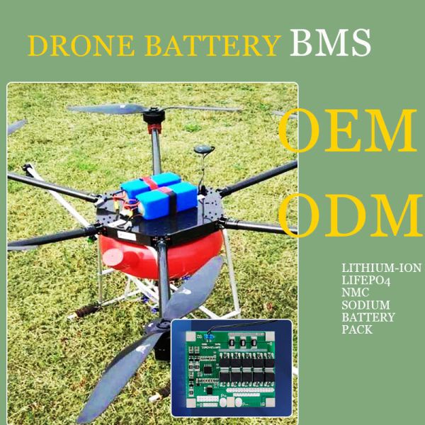 Custom Smart 1S-10S Battery Management System for Drone Battery Packs with 3S 5A