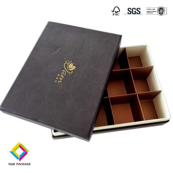 Two Pieces Cardboard Paper Packaging Removable Lid Custom Logo Luxury Rigid Gift