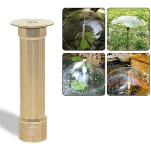 22gpm DN25 Brass Display Bell Water Fountain Nozzle Jet