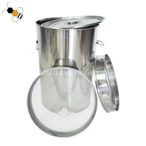 Beekeeping Honey Tank With Strainer Apiculture Tools