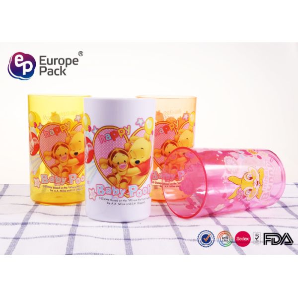 0.12 CBM Leak Proof Personalised Plastic Cups For Children Non Toxic