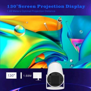 High Brightness 4K HD Projector 120 ANSI Lumens Vulkan 1.1 GPU AW869A Dual Band