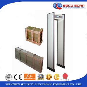 Cheap 18 Zones Walk Through Security Metal Detectors / Archway Metal Detector With Sound Alarm for sale