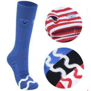 High Ankle Rechargeable Heated Socks Casual woven Weaving