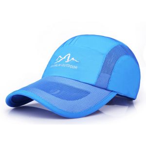 Royal Blue Mesh Trucker Baseball Caps , Soft Touch Low Profile Trucker Hat