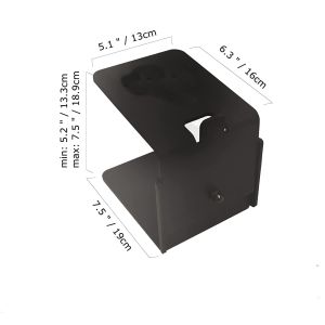 Process Bending Universal Desk Stand for Small and Medium Bookshelf Computer