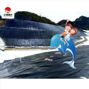 100% Virgin HDPE Geomembrane Liners for Fish Pond Dam Landfill Thickness 0.2mm-3