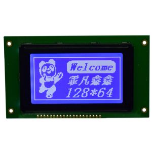 Dot Matrix LCD Graphic Module , 3.2 Inch Monochrome LCD Display Module