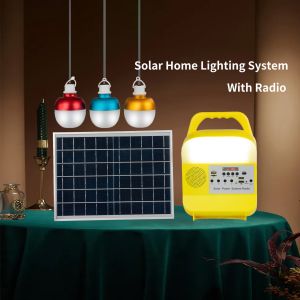 5W*3PCS LED 8000mah Portable Solar Camping Light For Tents Yurts