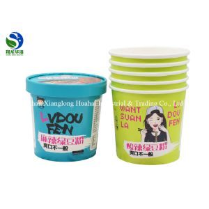 Biodegradable Eco friendly Kraft Salad Paper Bowl with Paper Lid