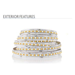 High Lumen 3528 Bi Color LED Strips Ultra Bright Single Line 120 Degree Beam