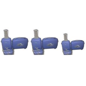 Lightweight Durable Hard Trolley Suitcase 4 Wheels Popular With Beauty Case