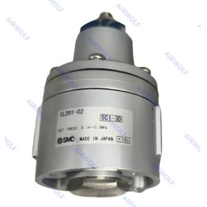 SMC 1/4" Aluminum Alloy Diaphragm Type Single Doube Acting 3 Port Lock-up Valve