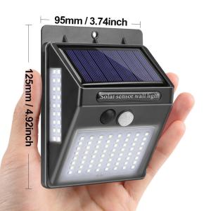Cheap Waterproof Motion Security Led Light Solar Powered 8 Hours Using Time for sale