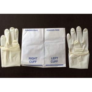 China Powder Free Sterile Latex Surgical Gloves / Extra Small Sterile Exam Gloves on sale