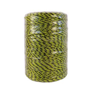 China Portable Electric Fence Polywire, Electric Fence Wire with 9 Strands Stainless Steel Conductors for Reliable Conductivity, UV Rust Resistant on sale