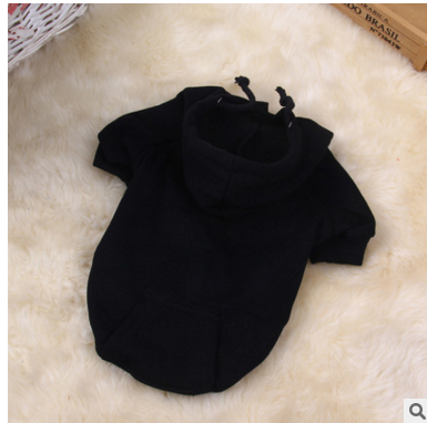 Multi-color dog clothes withe pocket sports sweater winter pets clothes