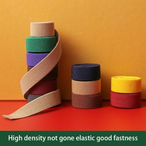 Double side thickened twill elastic band for garment underwear colorful elastic