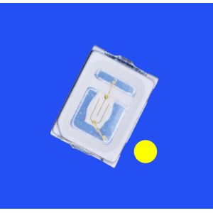SMD LED Diode SMD2016 2.0x1.6mm Yellow Color 590-595nm 2-4LM 120deg Clear Lens