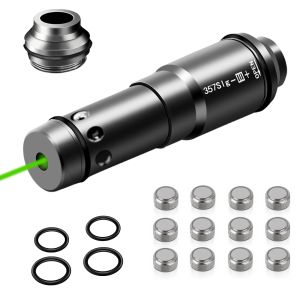 Cheap Handgun Laser Training Cartridge 357 SIG Caliber Bright Green for sale