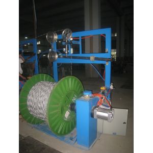 Pay Off Electrical Core Wire Bunching Machine Single Shaft Active Type