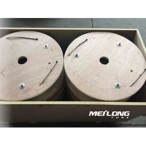 China Super Duplex Stainless 2507 Capillary Coiled Tubing Metallic Bright Surface on sale