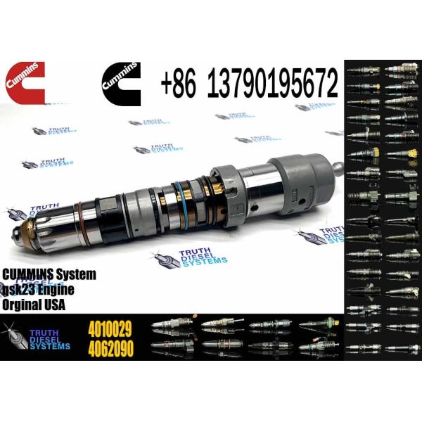 Diesel Engine Fuel Injector 4928345 4001830 4010029 For Cummins QSK23/45/60