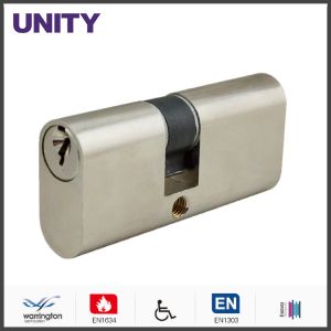 Alu Oval Cylinder Lock Single Cam Polish Chrome Economic Solution